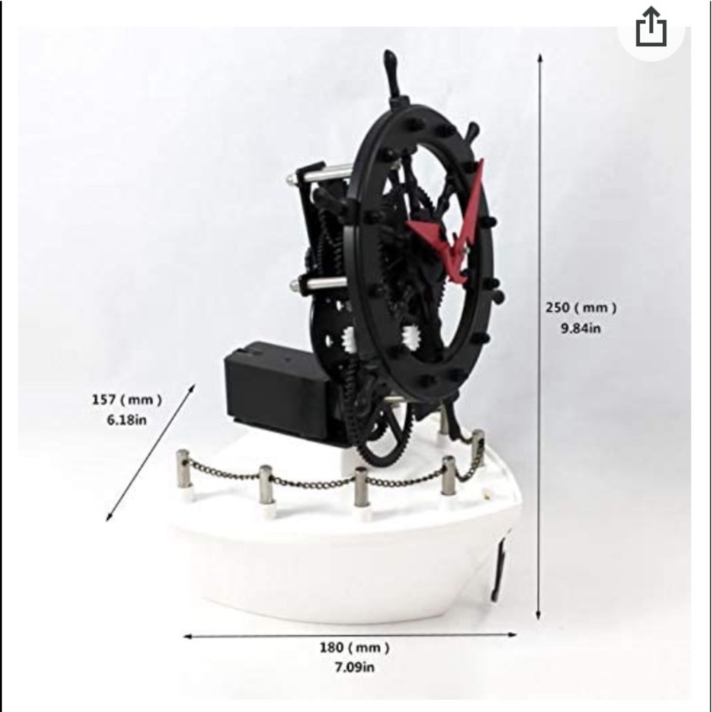 Boat gear clock